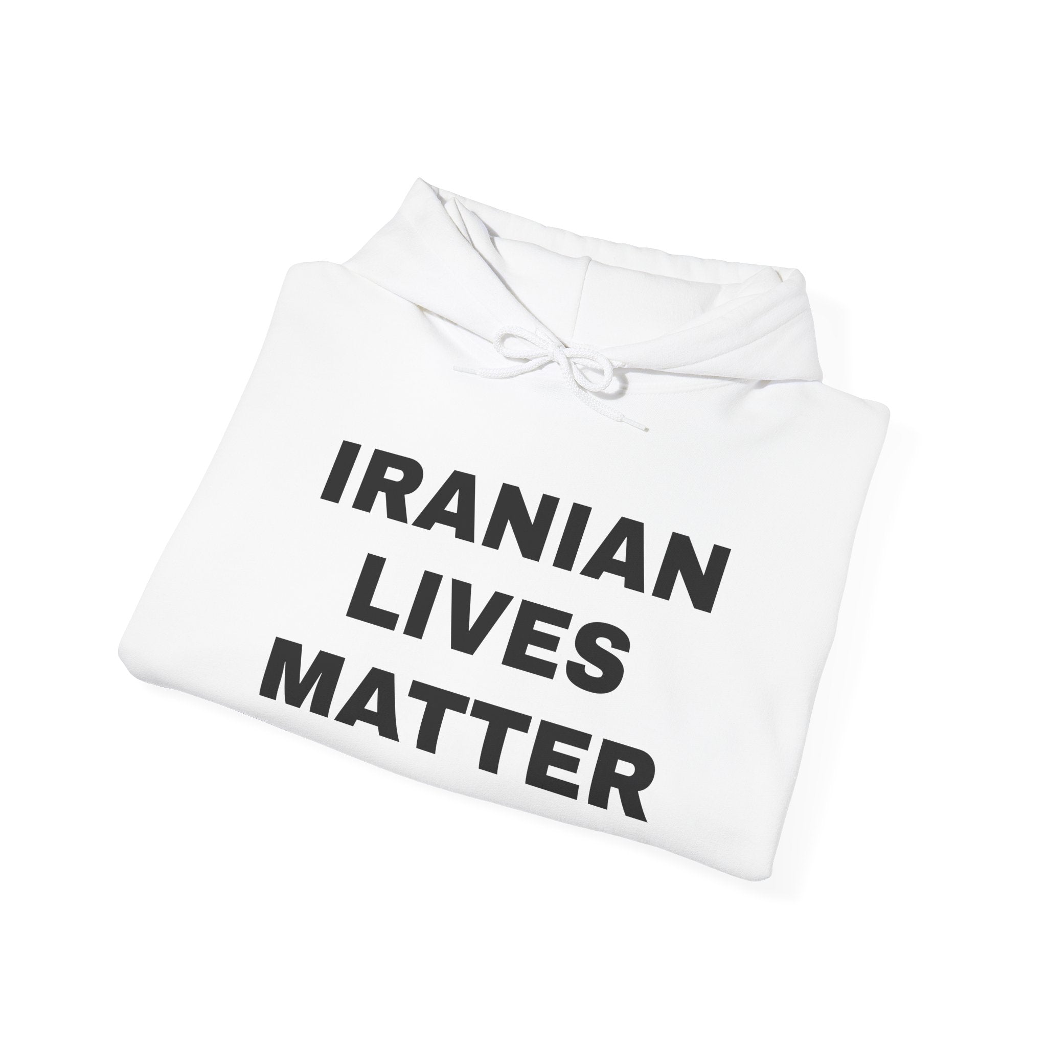 Iranian Lives Matter Hoodie — Persian Flag Protest Sweatshirt