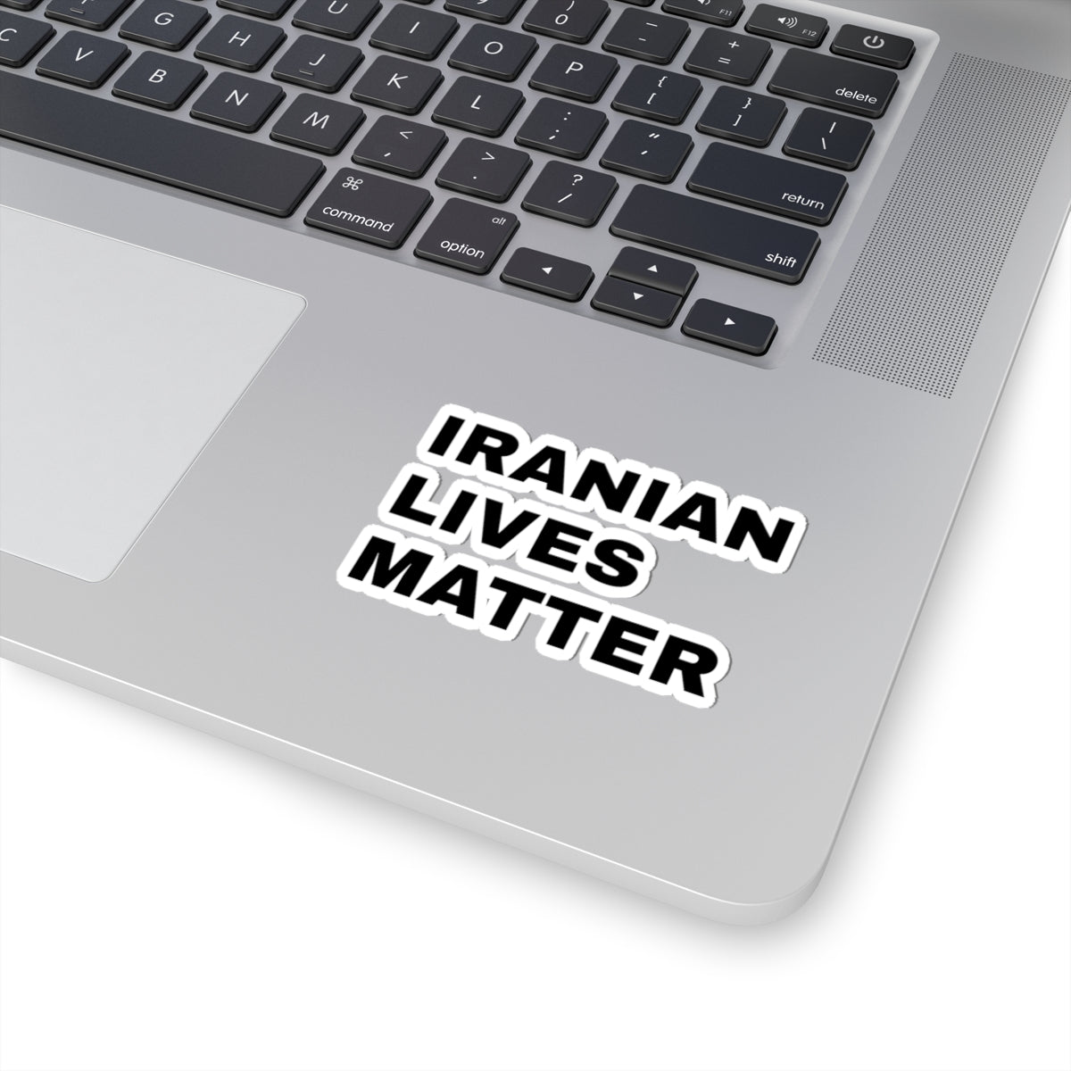 Iranian Lives Matter Vinyl Sticker — Bold Protest Kiss-Cut Decal