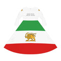 Iranian Flag Dance Dress — "Make Iran Great Again" Long Sleeve Skater Dress