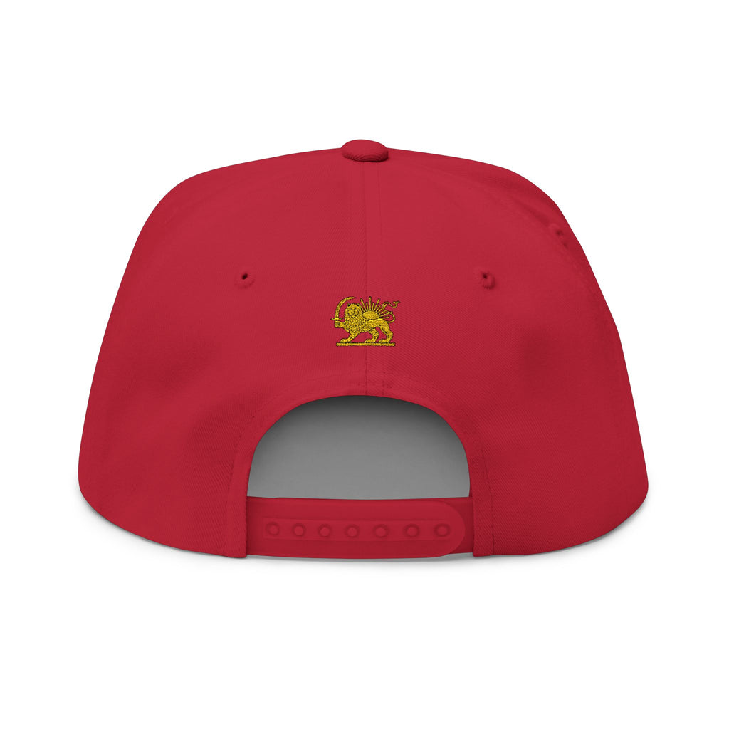 Make Iran Great Again Flat Bill Cap (Embroidery)